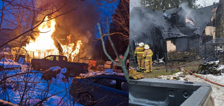 McDonough family lose home, farm and animals in devastating fire